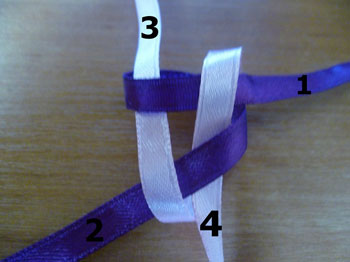 Ribbon Key Chain. Friendship Bracelets. Bracelet Patterns. How to make bracelets